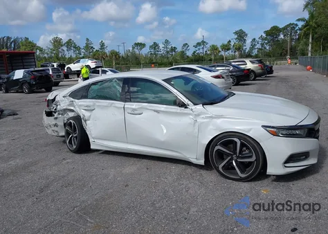 2019 Honda Accord Sport from USA, damaged, VIN 1HGCV1F33KA113896